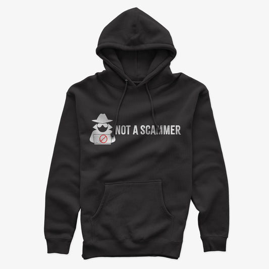 Not A Scammer Hoodie